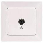 Πριζα tv Τερματικη Λευκη