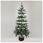 Δεντρο Δανια, pe kai Pvc, με Ξυλινο Κορμο στη Βαση, 210cm