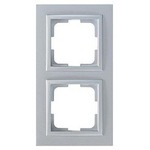 Πλαισιο 2 Θεσεων Ασημι