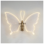 Πεταλουδα Φωτιζομενη 60cm, me Κινηση, 12v Μετασχηματιστη, 120 Led/m, Θερμο Λευκο Led, Προεκταση Παροχης 3m, Ip44
