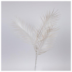 Κλαδι Φτερη, Τετραπλο, Λευκο Περλε, 89cm