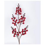 Κλαδι με Κοκκινα Berries, 68cm