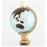 Στολιδι Γυαλινο, Υδρογειος, 7,8x11,4cm