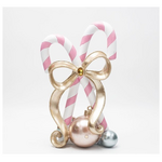 Μπαστουνακια Πολυρεζιν, ροζ με Φιογκο, 19.3x14x30.2cm