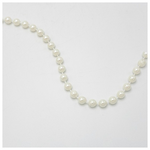 Αλυσιδα με Κρεμ Περλα, 10mm, 1000cm