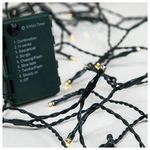 Σειρα Μπαταριασ,96 led 5mm,4,5v,8 Προγραμματα,χρονοδιακοπτησ,προεκταση Παροχης 100cm,πρασινο Καλωδιο,θερμο Λευκο Led,ana10cm,ιρ44