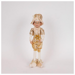 Ξωτικο με Σαμπανι Ρουχα και Καπελο, 60cm