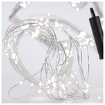 Χταποδι, 400 Mini Led, 4,5v, με Μετασχηματιστη, Προεκταση Παροχης 500cm, Ασημι Χαλκος, Λευκο Led, ana 10cm, Ιρ44