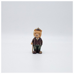 Στολιδι Πολυρεζιν, Ακρουδακι Vintage με Μπαστουνι, 4.5x9.5cm