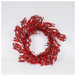 Στεφανι, με Κοκκινα και Σαμπανι Berries, 65cm