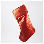 Καλτσα, Μεταλλικο Κοκκινο, 49cm
