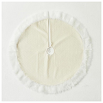 Ποδια, Λευκη, Βελουδο, 90cm