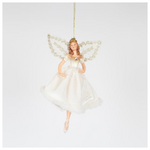 Νεραιδα με Λευκη Γουνινη Φουστα, 15.5cm