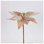 Λουλουδι Βελουδινο, Σαμπανι, με Χαντρες, 33x46cm