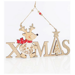 Στολιδι Xmas, με Ταρανδο, 26x29,5x0,5cm