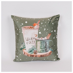Μαξιλαρι με Χριστουγεννιατικο Decor, 40x40cm