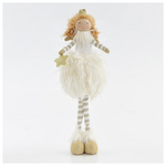 Πριγκιπισσα με Ασπρη πον πον Φουστα, 41cm