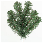 Κλαδι 60cm, 6 Tips (Παχος των Tips 8cm), Πρασινο Χρωμα