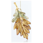 Αμπελοφυλλο Ακρυλικο, Σαμπανιζε-Χαλκινο με Χρυσο Glitter, 15,24x1,27cm