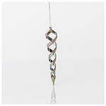 Σταλακτιτης, Ανθρακι, σετ 6τμχ, 3,3x17,5cm