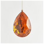 Στολιδι, Δακρυ, Σκουρο Κεχριμπαρι, 10x6x15cm