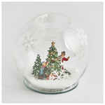 Βαση για Ρεσω, με Δεντρακια, σετ 2τμχ, 10x10x8.8cm