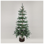 Δεντρο Δανια, pe kai Pvc, με Ξυλινο Κορμο στη Βαση, 180cm