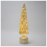 Φωτιζομενο Δεντρο, Σαμπανι, Περιστρεφομενο, 9.8x9.8x39cm