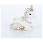 Μονοκερος Καθιστος, Πολυρεζιν, Παλ, 8x15.5x14cm