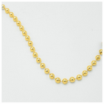 Αλυσιδα με Χρυσες Περλες, 8mm, 1000cm