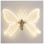 Πεταλουδα Φωτιζομενη 80cm, 24v Μετασχηματιστη, 120 Led/m, Θερμο Λευκο Led, Προεκταση Παροχης 3m, Ip44