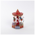 Μικρο Καρουζελ,  με Φως, Μουσικη και Κινηση, Μπαταριας, 12.5x13x18.8cm