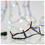 Σειρα, 280 led 3mm, 31v, Προγραμμα, Επεκταση εωσ 5, Πρασινο Καλωδιο, Χρωματιστο Led,  ana 7,5cm, Χωρις Μετασχηματιστη, Ιρ44