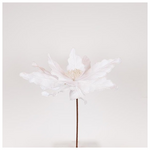 Λουλουδι, Grande, Λευκο, 44x50cm