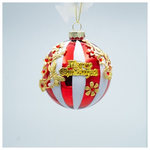 Γυαλινη Μπαλα, Candy me 3d Σχεδια Πεταλουδες, σετ 4 Τμχ, 8cm