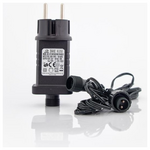 Μετασχηματιστης, 31v/12w, εωσ 1500 Led, Πρασινο pvc Καλωδιο, Προεκταση Παροχης 3m, Ip44