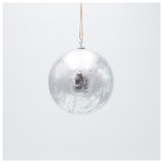 Μπαλα, Μεταλλικο Ασημι, 15cm