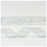 Κορδελα Ασημι, Μεταλλικη, 6,35cm, 3m