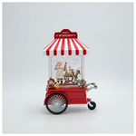 Εργαστηρι του Αγιου Βασιλη, με Νερο στο Εσωτερικο, Φωτιζομενο, Μπαταριας, Timer, 17.5x9x27cm