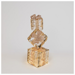 Κουτια Φωτιζομενα Χρυσα 95cm, 600 Μινι Led, 4,5v Μετασχηματιστη, Χρονοδιακοπτη, Ασhmi Xaλκινο Καλωδιο, Θερμο Λευκο Led, Προεκταση Παροχης 5m, Ip44