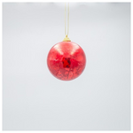Μπαλα, Μεταλλικο Kokkino, σετ 6τμχ, 8cm