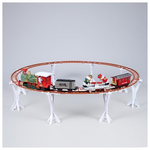 Τρενακι με Ραγες, με Μουσικη και Κινηση και Καπνο, Μπαταριας, 36 Tmx, Ραγες Φ87.5cm