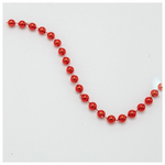 Αλυσιδα με Κοκκινες Περλες, 8mm, 1000cm