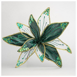 Βελουδινο Λουλουδι, Τιρκουαζ και Διαφανο, 40cm