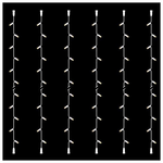 Σειρα, Diy, 30led, Λευκο Καλωδιο Καουτσουκ, με Επεκταση, 2 Κονεκτορες, Θερμo Λευκo Led, ανα 10cm, σετ 6τμχ, Ιρ65