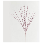 Κλαδι, Ροζ, με Γκλιτερ Περλες, 150cm