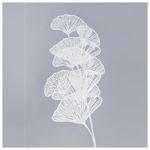 Κλαδι Λευκο  με Διακοσμητικα, 72cm