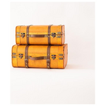 Ξυλινη Βαλιτσα, Ταμπα, σετ 2 Τμχ, 45x31,5x19cm και 40x23,5x16,5cm