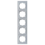 Πλαισιο 5 Θεσεων Ασημι