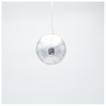 Μπαλα, Μεταλλικο Ασημι, σετ 3τμχ, 10cm